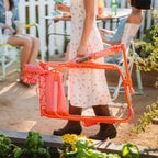 Luxury Camp Freestyle Rocker - Choice 711 - Heavy-Duty Kickback Rocker with Beverage Holder Detail