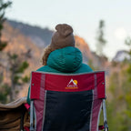 Luxury Camp Freestyle Rocker - Choice 711 - Heavy-Duty Kickback Rocker with Beverage Holder Detail