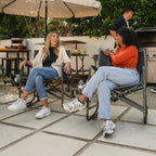 Smooth Motion Freestyle Rocker XL with Side Table - Choice 836 - Freestyle Rocker Portable Outdoor Folding Chair Detail