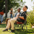 Smooth Motion Freestyle Rocker XL with Side Table - Choice 836 - Freestyle Rocker Portable Outdoor Folding Chair Detail