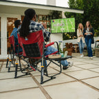 Smooth Motion Freestyle Rocker XL with Side Table - Choice 836 - Freestyle Rocker Portable Outdoor Folding Chair Detail