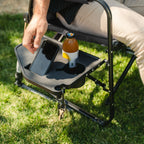 Smooth Motion Freestyle Rocker XL with Side Table - Choice 836 - Freestyle Rocker Portable Outdoor Folding Chair Detail