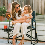 Heavy-Duty Freestyle Freestyle Rocker with Side Table - Choice 853 - Patented Spring-Action Rocking Chair for Camping Detail