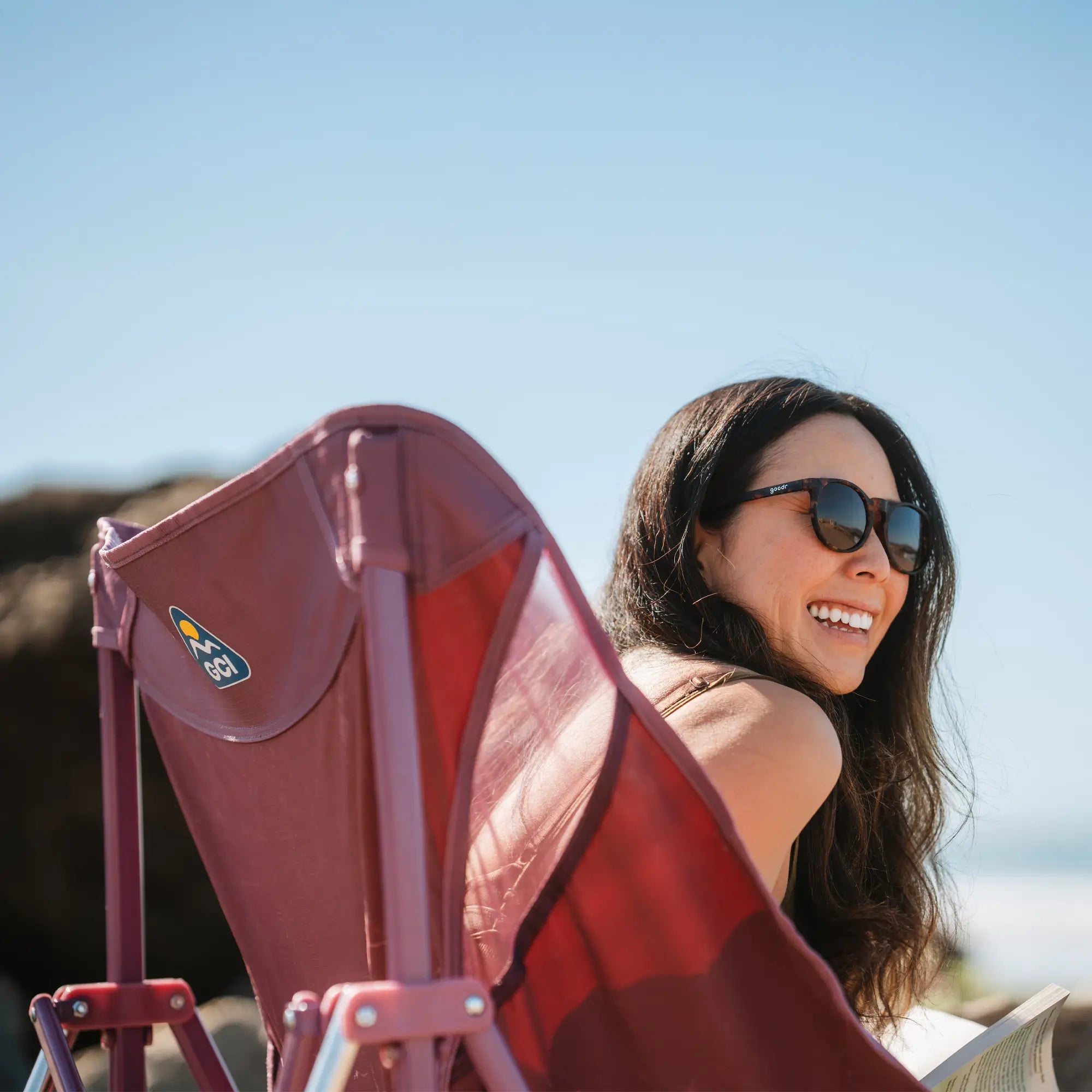 Smooth Motion Pod Rocker Elite - Choice 832 - Freestyle Rocker Portable Outdoor Folding Chair Detail