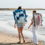 Low-Profile Backpack Beach Chair - Choice 709 - Multi-Position Outdoor Beach Chair with Pillow Detail