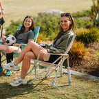 Heavy-Duty Freestyle Kickback Rocker - Choice 345 - Heavy-Duty Kickback Rocker with Beverage Holder Detail