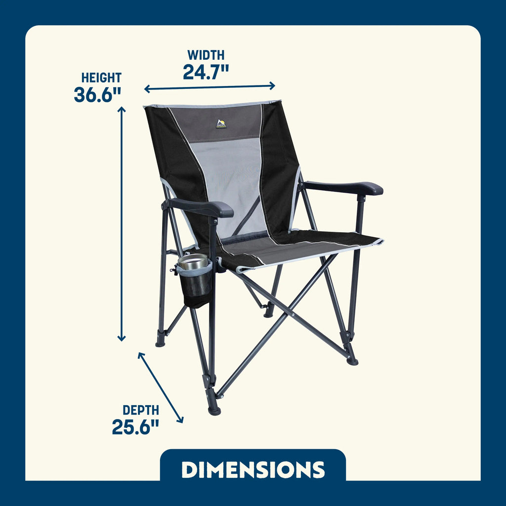 Telescoping Frame Eazy Chair - Choice 976 - Premium Slim-Fold Compact Chair with Messenger Bag Detail