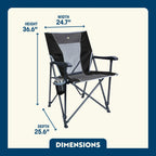 Telescoping Frame Eazy Chair - Choice 976 - Premium Slim-Fold Compact Chair with Messenger Bag Detail