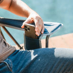 Heavy-Duty Freestyle Kickback Rocker - Choice 345 - Heavy-Duty Kickback Rocker with Beverage Holder Detail
