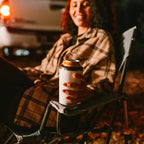 Heavy-Duty Freestyle Kickback Rocker - Choice 345 - Heavy-Duty Kickback Rocker with Beverage Holder Detail
