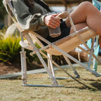 Heavy-Duty Freestyle Kickback Rocker - Choice 345 - Heavy-Duty Kickback Rocker with Beverage Holder Detail
