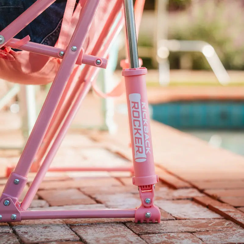 Heavy-Duty Freestyle Kickback Rocker - Choice 345 - Heavy-Duty Kickback Rocker with Beverage Holder Detail