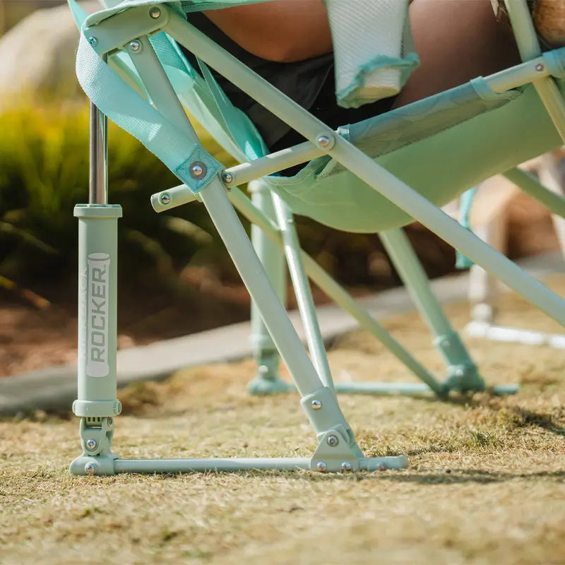 Heavy-Duty Freestyle Kickback Rocker - Choice 345 - Heavy-Duty Kickback Rocker with Beverage Holder Detail