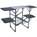 Portable Culinary Slim-Fold Cook Station - Choice 575 - Portable Compact BBQ Grilling Tool Set - Default Title