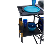 Portable Culinary Slim-Fold Cook Station - Choice 575 - Portable Compact BBQ Grilling Tool Set Detail