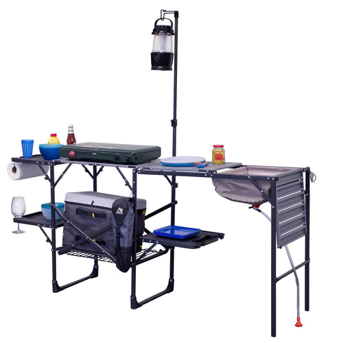 Heat-Resistant Tool Master Cook Station - Choice 171 - Heat-Resistant Over-Fire Grill Rack for Camping Detail