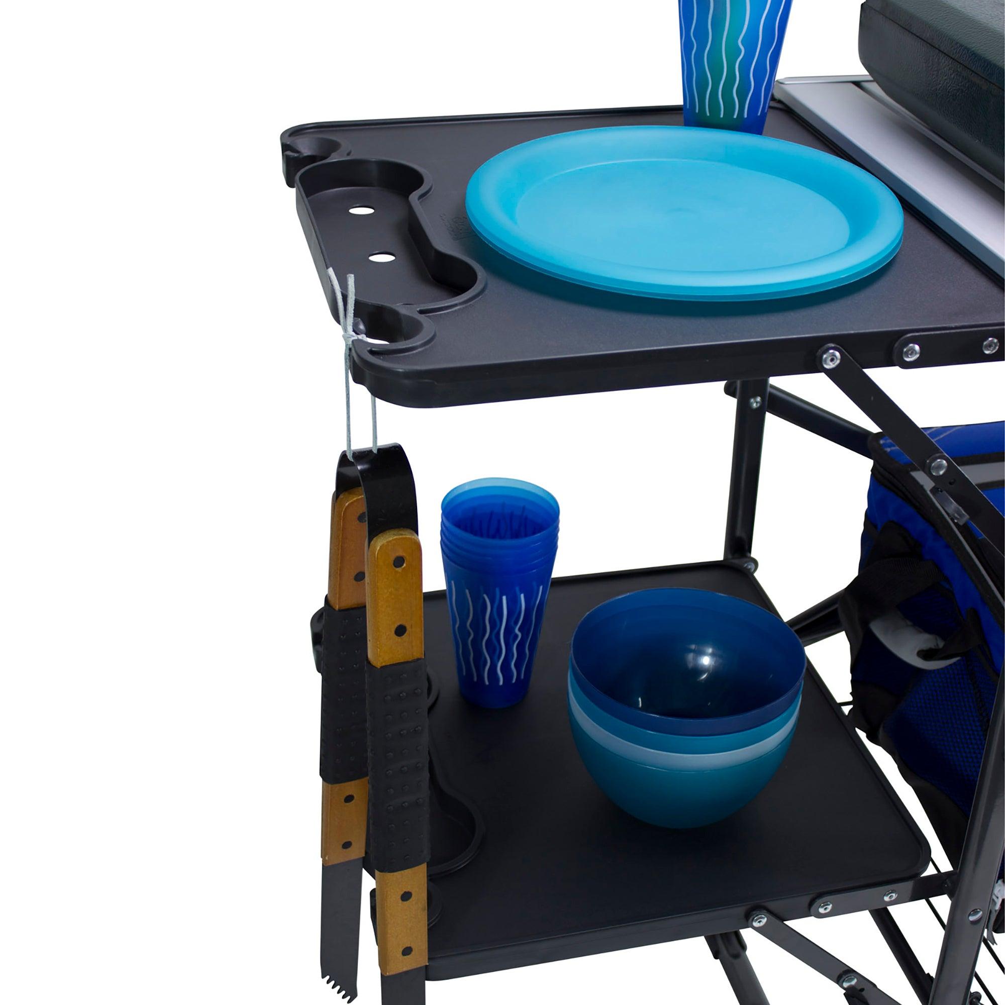 Heat-Resistant Tool Master Cook Station - Choice 171 - Heat-Resistant Over-Fire Grill Rack for Camping Detail