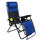 Low-Profile Freeform Zero Gravity Lounger Bundle - Choice 507 - Rust-Resistant Aluminum Sand-Friendly Lounge Chair Detail
