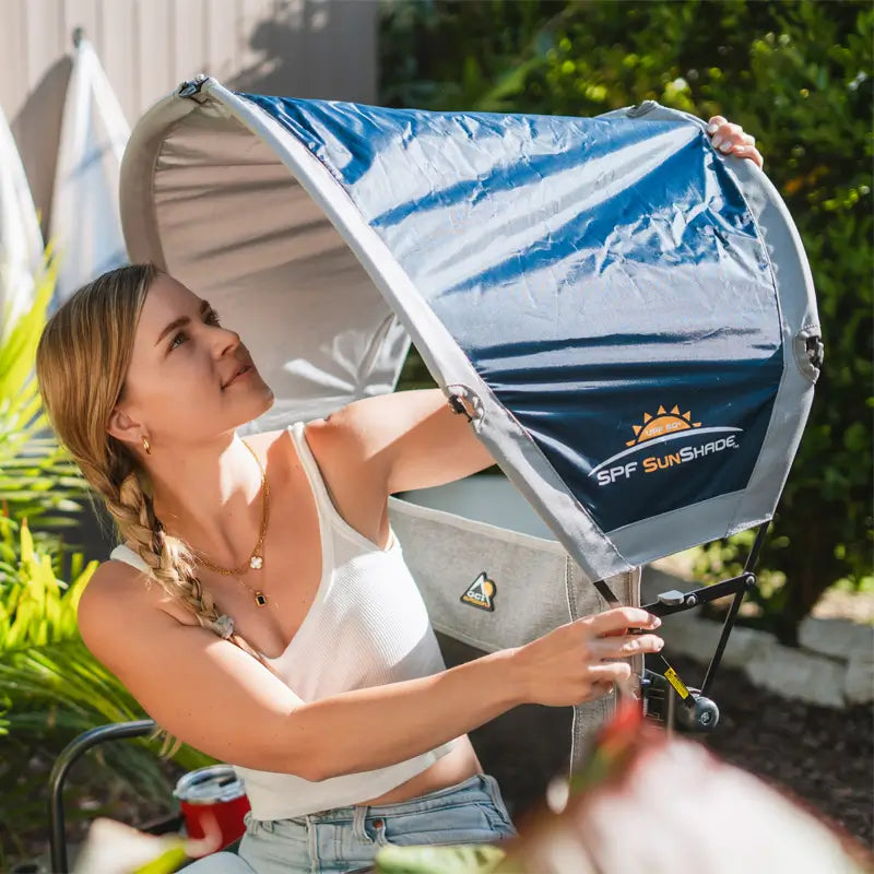 Premium All-Weather SunShade Accessory - Choice 361 - Pop-Up Outdoor Sun Shelter - UV400 Protection Detail