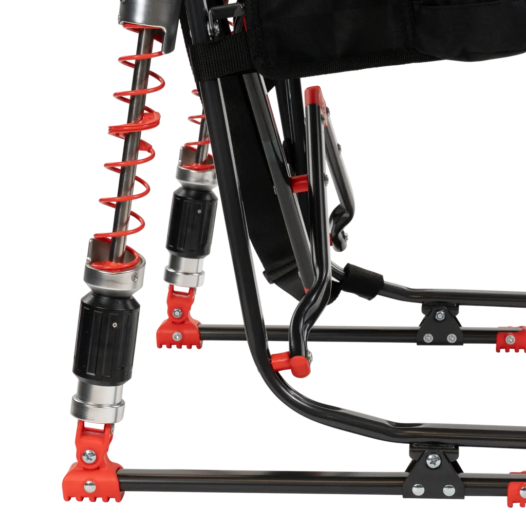 Smooth Motion Adjustable Rocker - NASCAR - Choice 899 - Freestyle Rocker Portable Outdoor Folding Chair Detail