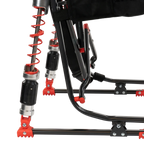 Smooth Motion Adjustable Rocker - NASCAR - Choice 899 - Freestyle Rocker Portable Outdoor Folding Chair Detail