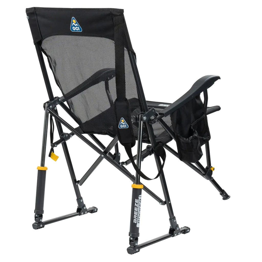 Smooth Motion BreezeRocker - Choice 504 - Patented Spring-Action Rocking Chair for Camping Detail