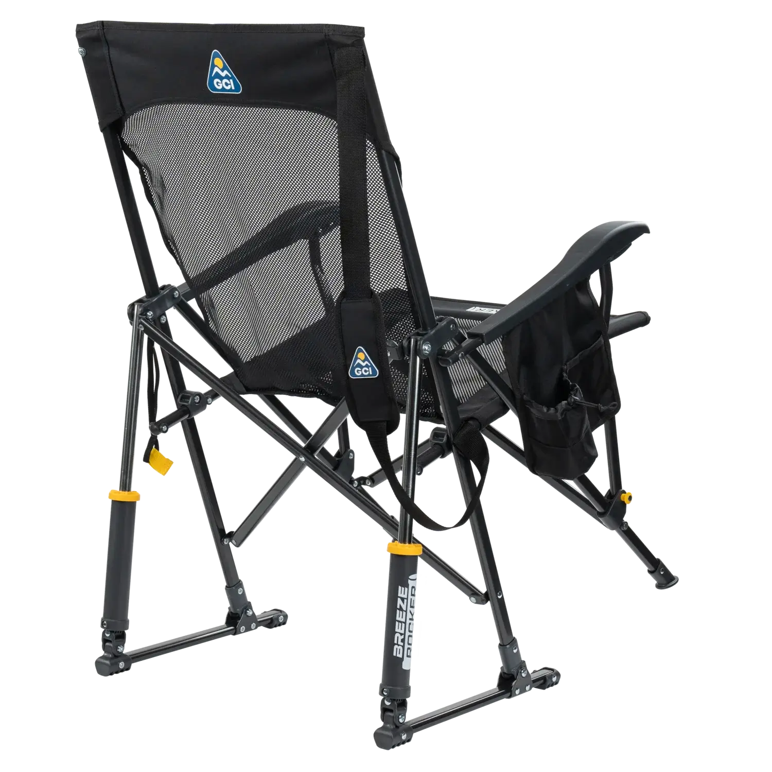 Smooth Motion BreezeRocker - Choice 504 - Patented Spring-Action Rocking Chair for Camping Detail