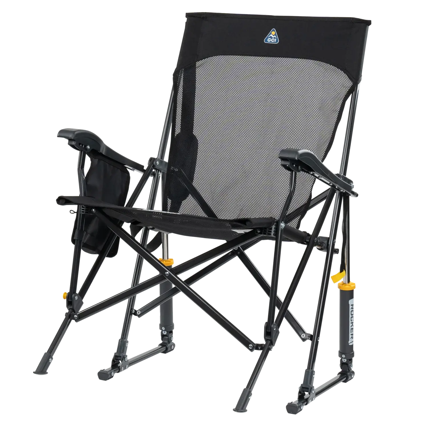 Smooth Motion BreezeRocker - Choice 504 - Patented Spring-Action Rocking Chair for Camping Detail