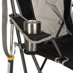 Smooth Motion Comfort Pro Rocker - Choice 375 - Heavy-Duty Kickback Rocker with Beverage Holder Detail
