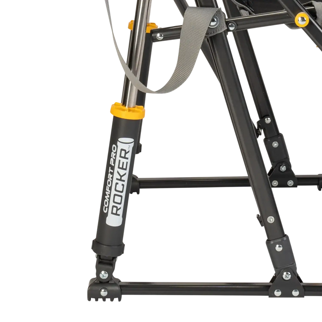 Smooth Motion Comfort Pro Rocker - Choice 375 - Heavy-Duty Kickback Rocker with Beverage Holder Detail
