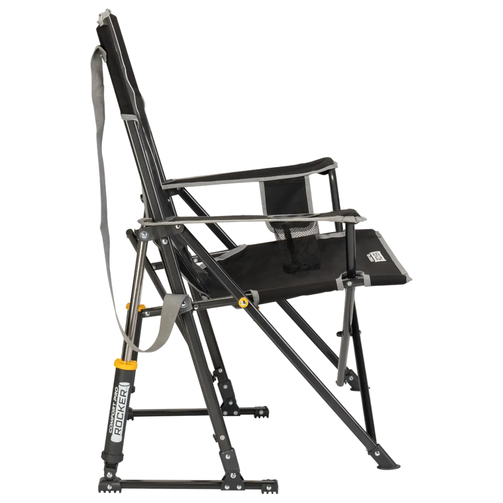 Smooth Motion Comfort Pro Rocker - Choice 375 - Heavy-Duty Kickback Rocker with Beverage Holder Detail
