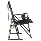 Smooth Motion Comfort Pro Rocker - Choice 375 - Heavy-Duty Kickback Rocker with Beverage Holder Detail