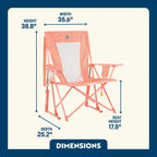 Smooth Motion Comfort Pro Rocker - Choice 375 - Heavy-Duty Kickback Rocker with Beverage Holder Detail