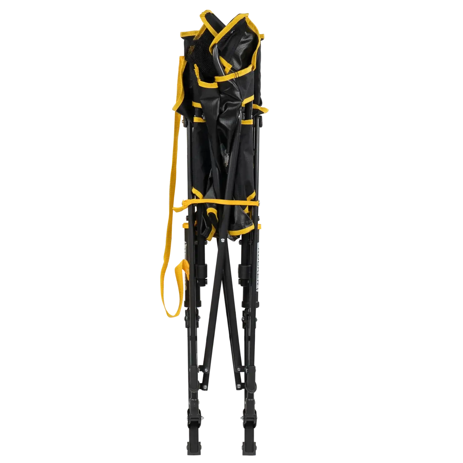 Luxury Camp College Comfort Pro Rocker - Iowa Hawkeyes - Choice 249 - Heavy-Duty Kickback Rocker with Beverage Holder Detail