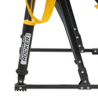 Luxury Camp College Comfort Pro Rocker - Iowa Hawkeyes - Choice 249 - Heavy-Duty Kickback Rocker with Beverage Holder Detail