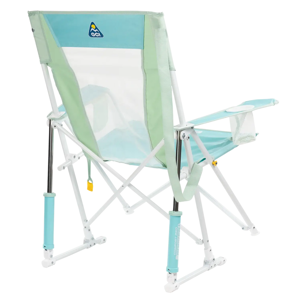 Smooth Motion Comfort Pro Rocker - Choice 375 - Heavy-Duty Kickback Rocker with Beverage Holder Detail