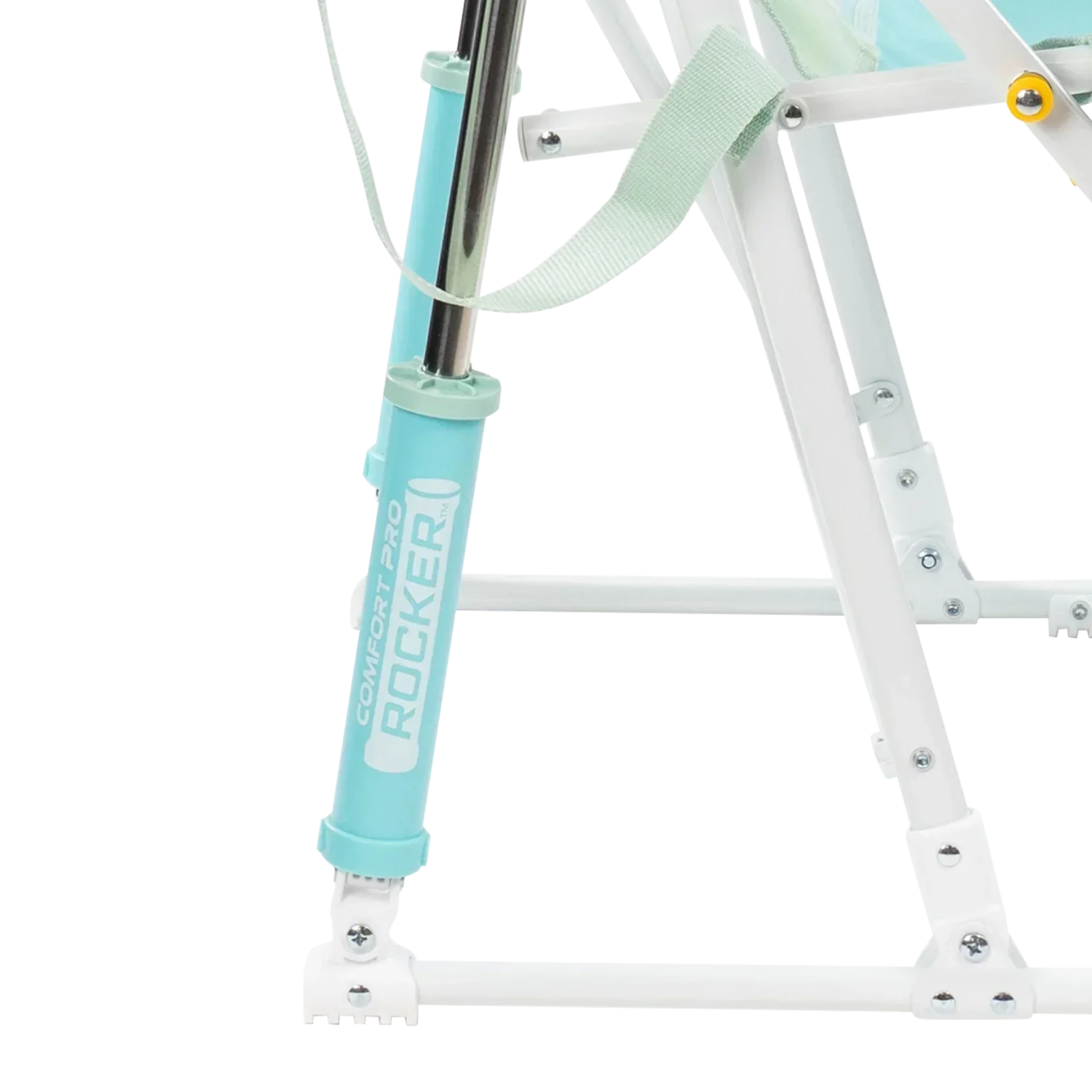 Smooth Motion Comfort Pro Rocker - Choice 375 - Heavy-Duty Kickback Rocker with Beverage Holder Detail