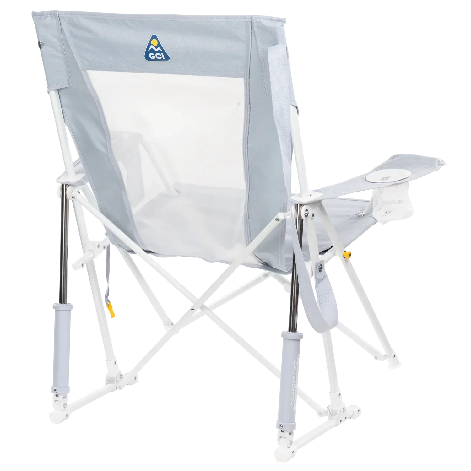 Heavy-Duty Freestyle Comfort Pro Rocker XL - Choice 107 - Heavy-Duty Kickback Rocker with Beverage Holder Detail