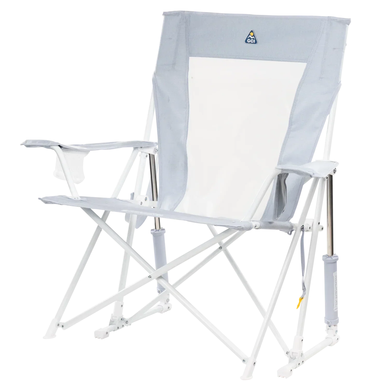 Heavy-Duty Freestyle Comfort Pro Rocker XL - Choice 107 - Heavy-Duty Kickback Rocker with Beverage Holder Detail