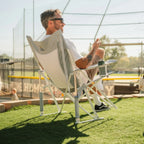 Heavy-Duty Freestyle Comfort Pro Rocker XL - Choice 107 - Heavy-Duty Kickback Rocker with Beverage Holder Detail