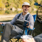 Lightweight Messenger Comfort Quad Chair - Choice 989 - Pico Compact Folding Camp Chair with Carry Bag Detail