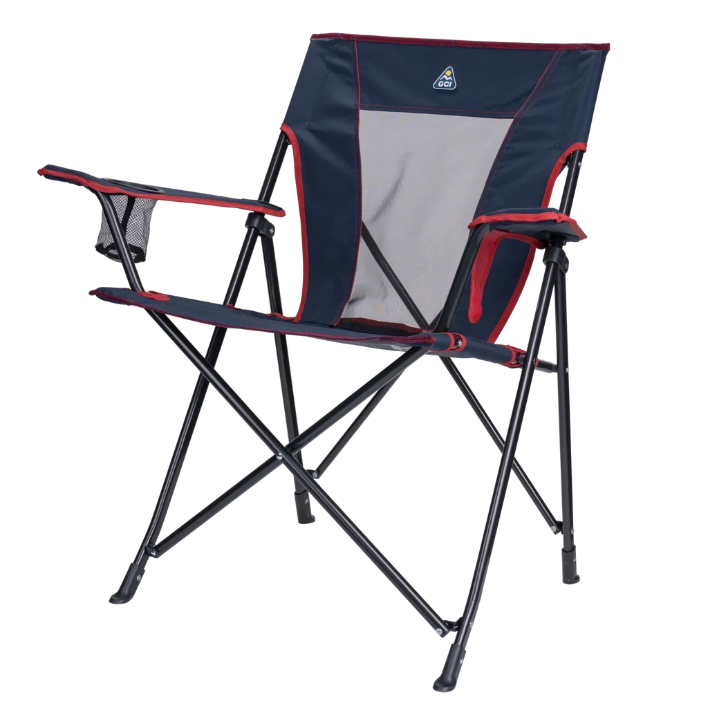 Lightweight Messenger Comfort Quad Chair - Choice 989 - Pico Compact Folding Camp Chair with Carry Bag Detail