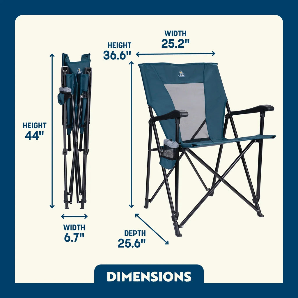 Telescoping Frame Eazy Chair - Choice 976 - Premium Slim-Fold Compact Chair with Messenger Bag Detail