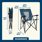 Telescoping Frame Eazy Chair - Choice 976 - Premium Slim-Fold Compact Chair with Messenger Bag Detail