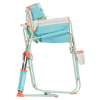 Luxury Camp Freestyle Rocker - Choice 711 - Heavy-Duty Kickback Rocker with Beverage Holder Detail