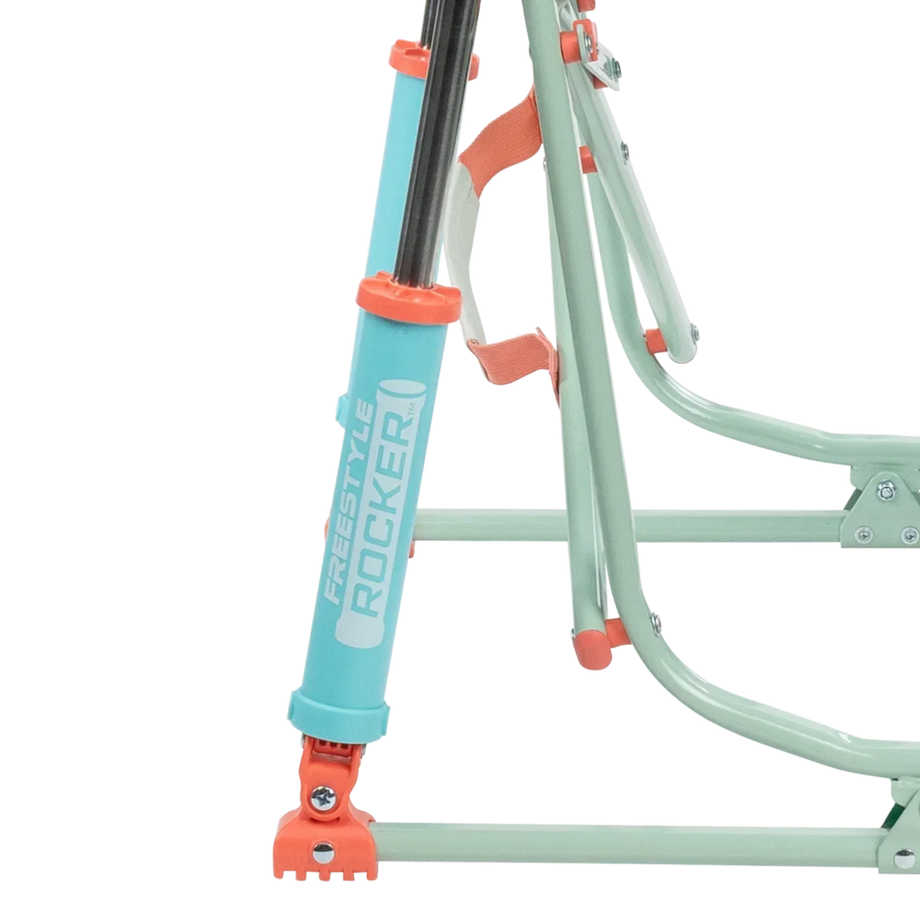 Luxury Camp Freestyle Rocker - Choice 711 - Heavy-Duty Kickback Rocker with Beverage Holder Detail