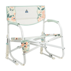 Premium All-Weather Grab & Go Rocker - Choice 551 - RoadTrip Rocker Smooth Motion Camp Chair - Floral Bouquet