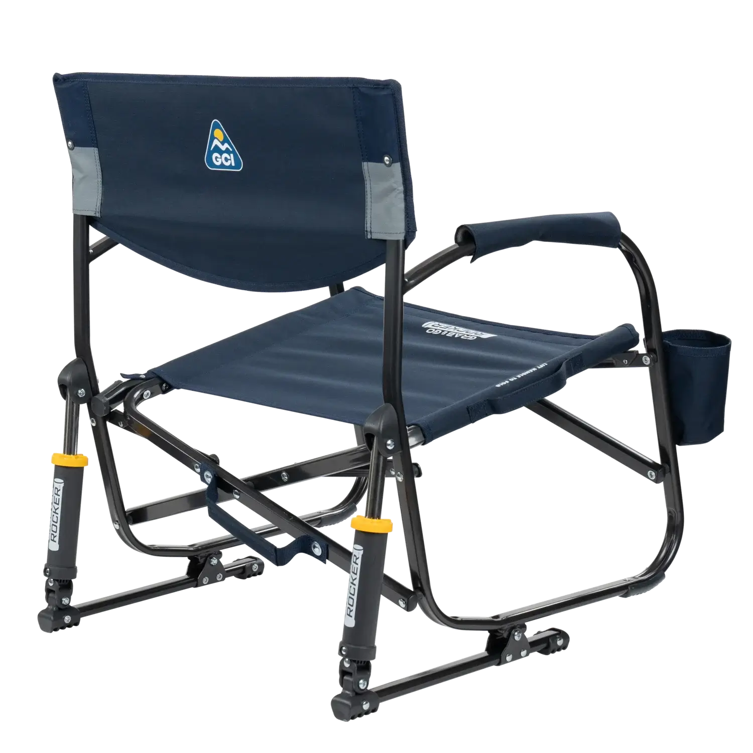 Premium All-Weather Grab & Go Rocker - Choice 551 - RoadTrip Rocker Smooth Motion Camp Chair Detail