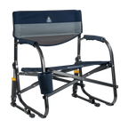 Premium All-Weather Grab & Go Rocker - Choice 551 - RoadTrip Rocker Smooth Motion Camp Chair - Indigo Color Block