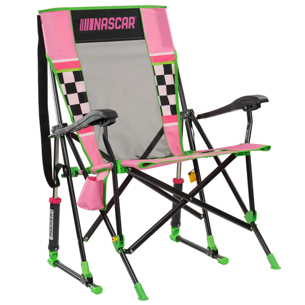 Premium All-Weather RoadTrip Rocker - NASCAR For Her - Choice 560 - Patented Spring-Action Rocking Chair for Camping - Default Title